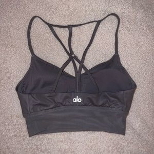 Alo Yoga- sports bra in Purple Haze